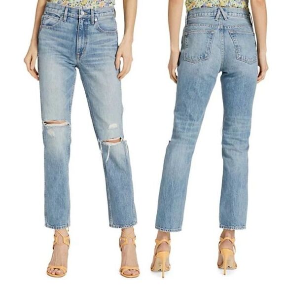 NWOT SLVRLAKE Virginia Slim Jeans - Picture 1 of 5